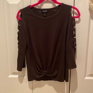 Green A.Byer blouse/sweater